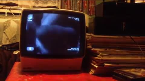 Sky Box HD on vintage 1969 TV 22 DEC 2018