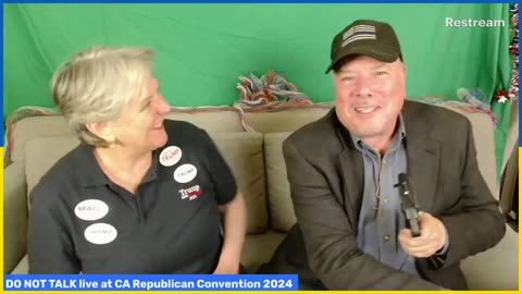 DO NOT TALK Live at CA Republican Convention 2024 with DEB BABER