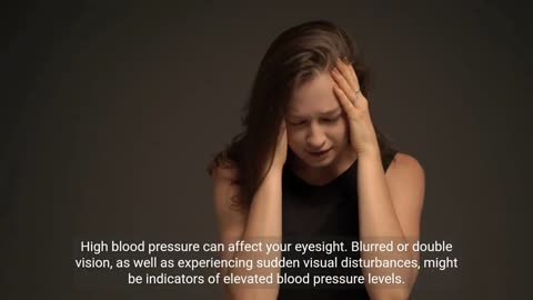 signs of high blood pressure