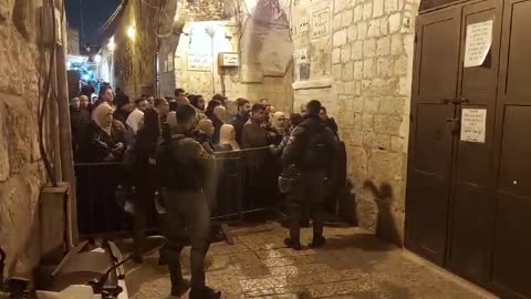 ►⚡️🇮🇱⚔️🇵🇸 Ramadan begins tomorrow, IOF obstructs Palestinians from Al-Aqsa Mosque