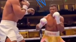Fight between Anthony Joshua and Francis Ngannou was rigged.