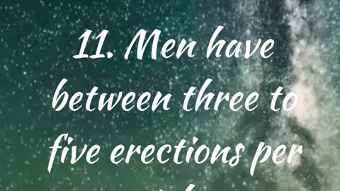 Surprising Facts About Erections 12 #shorts