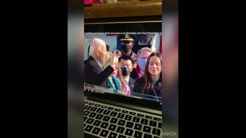 Joe and the hoe's FAKE inauguration???