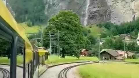 Train in Switzerland || #rumble