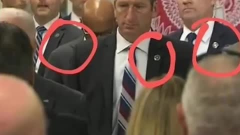 Biden Constantly Surrounded by US Marshals...