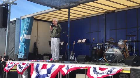 Senator Art Robinson speaks at Freedom Faith Family Festival