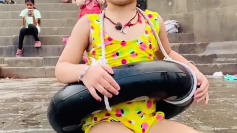 Viral video of a little girl