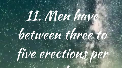 Surprising Facts About Erections 11 #shorts