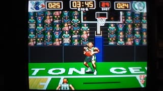 Hornets at Celtics NBA Give n Go Snes- game night with Retro