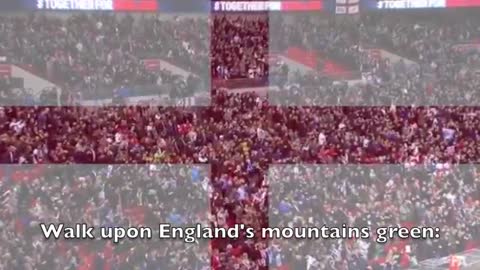 National Anthem: England - Jerusalem