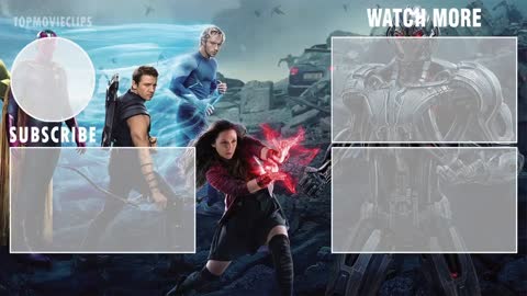 Wanda/Scarlet Witch & Quicksilver Stops the Train Scene - Fight Scene - Avengers: Age of Ultron