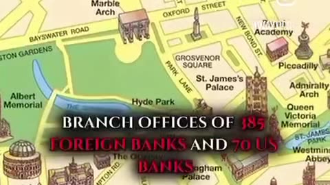 The City of London controls the financial industry and represents the banking families of the Cabal.