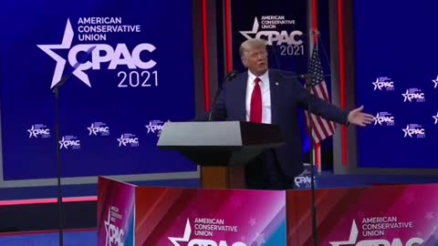 President Trump asks "Do you miss me yet?" in CPAC remarks