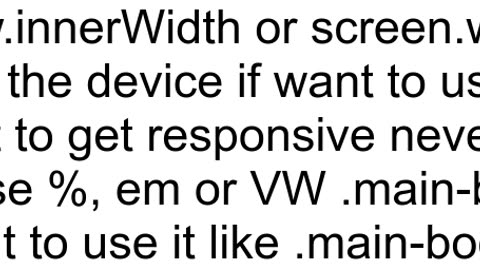 responsive webpage form input odd behavior on mobile phone