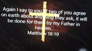 Bible verse to memorize Matthew 18:19