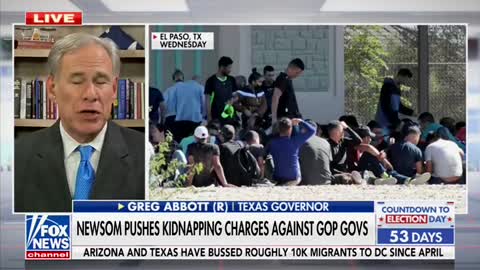 Greg Abbott: If Biden, Kamala Would Not Go to the Border, ‘We’re Taking the Border to Them’