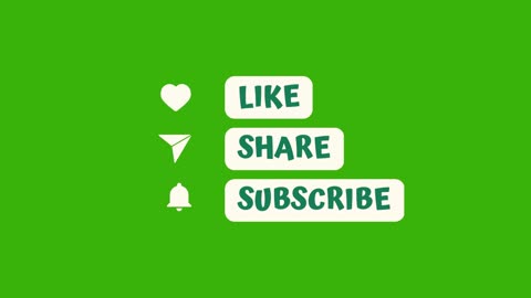 Green Screen - Like ShareSubscribe