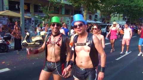 Barcelona Spain Gay LGBTQIA+ Pride 2015. 3.