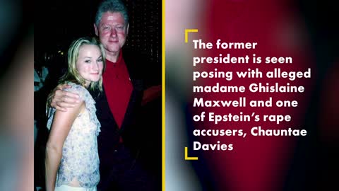 Photos show Bill Clinton, Ghislaine Maxwell on Epstein jet Lolita Express Jan 2020