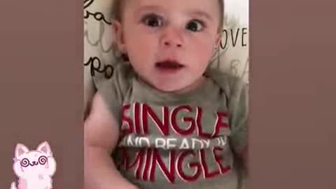 Funny baby video.