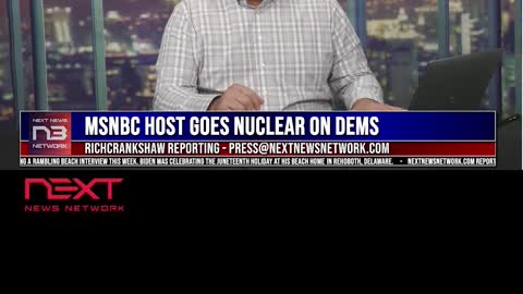 MSNBC Host Goes NUCLEAR on Dems #shorts