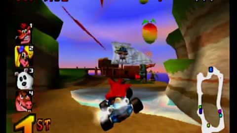 Crash Team Racing - Crash Cove Gameplay
