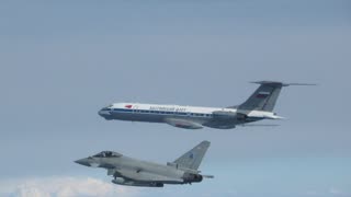 British jets intercept Russian military aircraft near NATO airspace