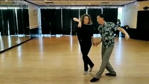 WCS with Bruce Park and Maria Bileychik Ballroom Techniques