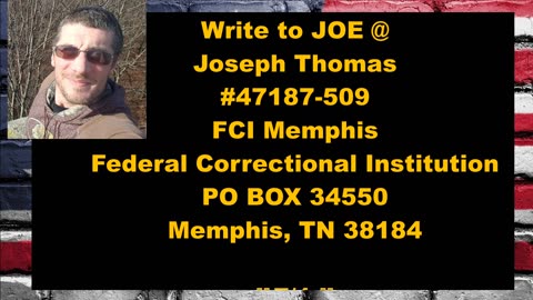 LETTERS FROM PRISON: JOE THOMAS, aka PI ANON #2