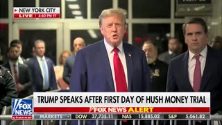 Donald Trump speaks out after Judge