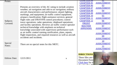 Summary of NAVEDTRA 14342A - Air Traffic Controller (AC)