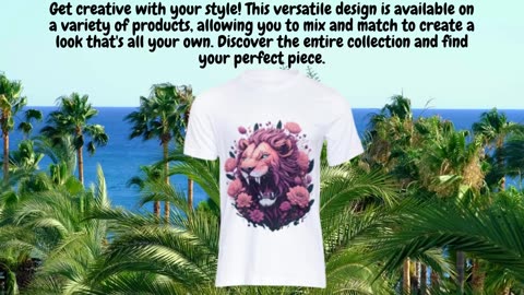 lion head T-shirt, King of the Jungle T-shirt