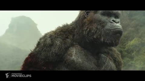 Kong: Skull Island (2017) - Kong vs. Giant Squid Scene
