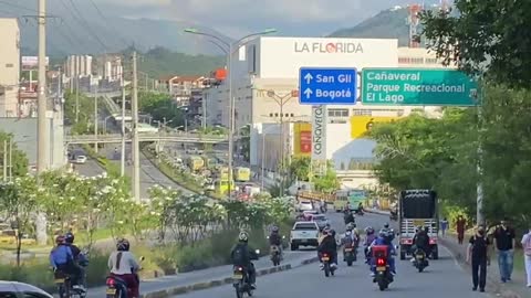 Paro de conductores | Bloqueo en la autopista a Floridablanca