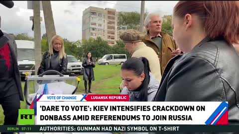 I referendum sull'adesione alla Russia nelle repubbliche del Donbass e nelle regioni di Zaporozhye e Kherson sono entrati nell'ultimo giorno tra le continue minacce e i bombardamenti delle forze naziste ucraine.