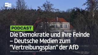 Die Demokratie und ihre Feinde – Deutsche Medien zum "Vertreibungsplan" der AfD