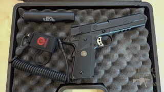 ASG Socom Gear US Marine MEU SOC 1911 GBB Airsoft Pistol Table Top Review