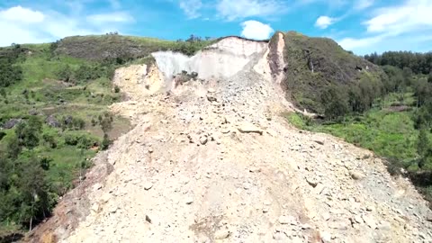 'It destroyed everything': locals rue Papua landslide