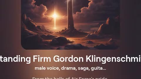 Standing Firm Gordon Klingenschmitt - Song