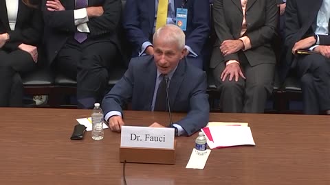 Dr. Fauci admits that there was no scientific study justifying forcing little children to wear masks