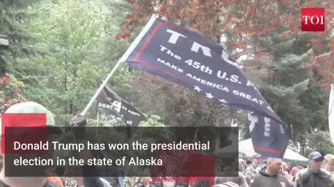 Trump’s electoral college tally goes up to 271, after Alaska win