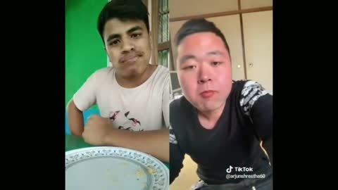 Funny Food Challange On TikTok _ Who will win INDIA Vs CHINA _ Be Me Stick_Try Hold Youer Self_