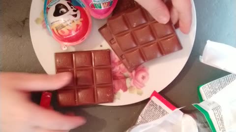 Kinder surprise chocolate unboxing