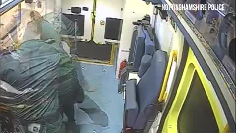 Shocking CCTV Footage Of Two Ambulance Workers Being Attacked