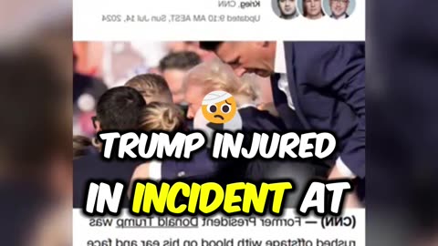 Trump survives assassination attempt