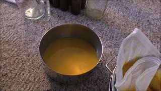 Making Organic Turmeric Tincture