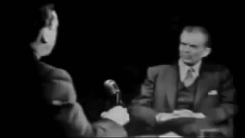 Aldous Huxley Interview By Mike Wallace On The Coming Totalitarian Global Dictatorship (1958)