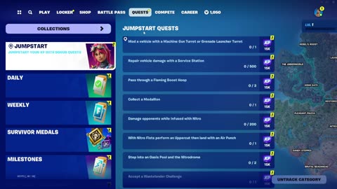 FortniteC5S3 Jumpstart quests