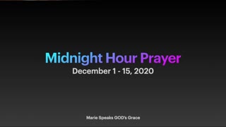 Mid-Night Hour Prayer Day 7 : GOD's Daily Light. Allow GOD into Our Whole Life (Prayers)