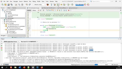 Java parte 115. Desarrollo web, parte 16. CRUD Modelo Vista Controlador 4. Validaciones.